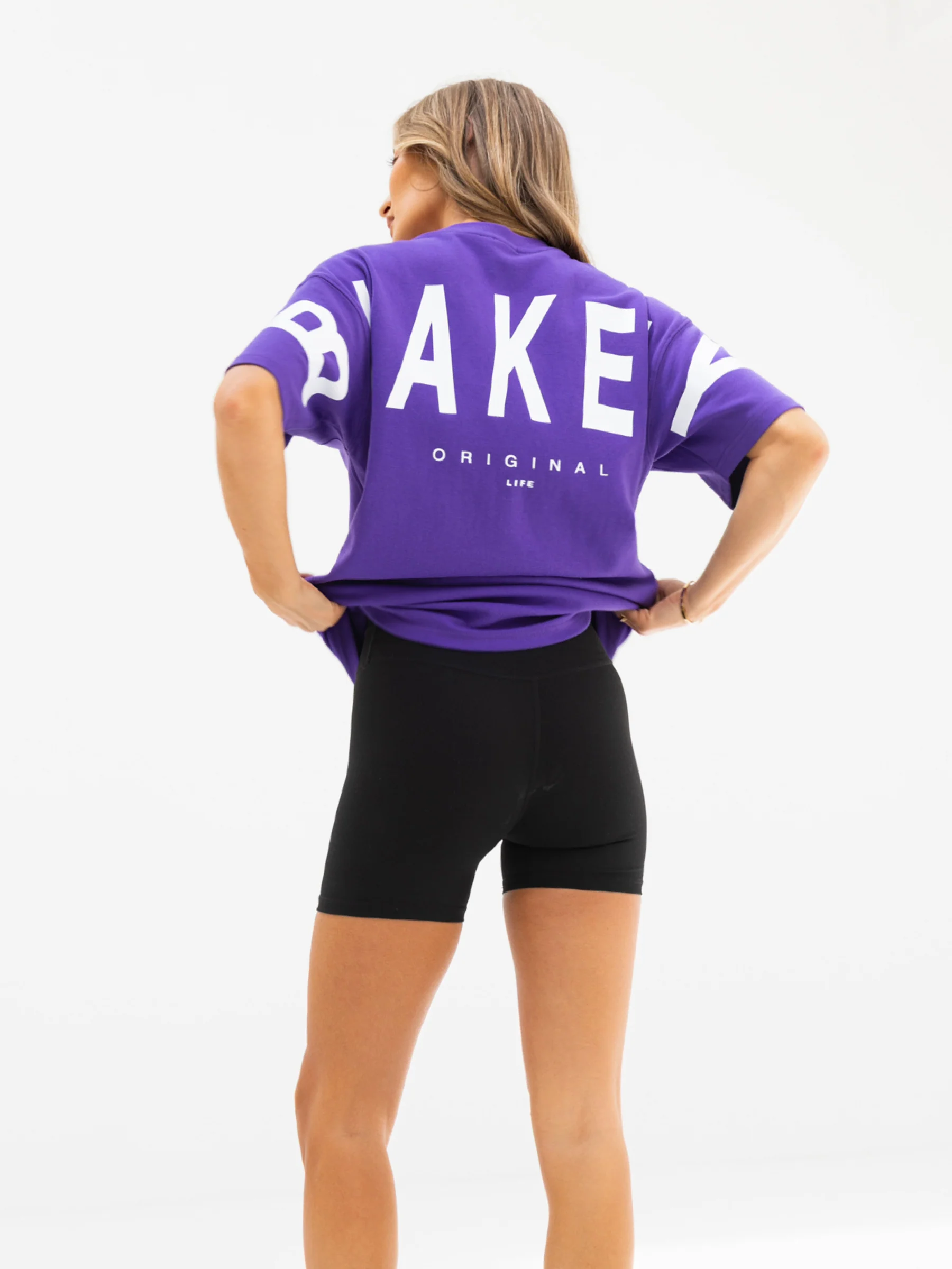 Isabel Oversized T-Shirt - Purple - Image 5